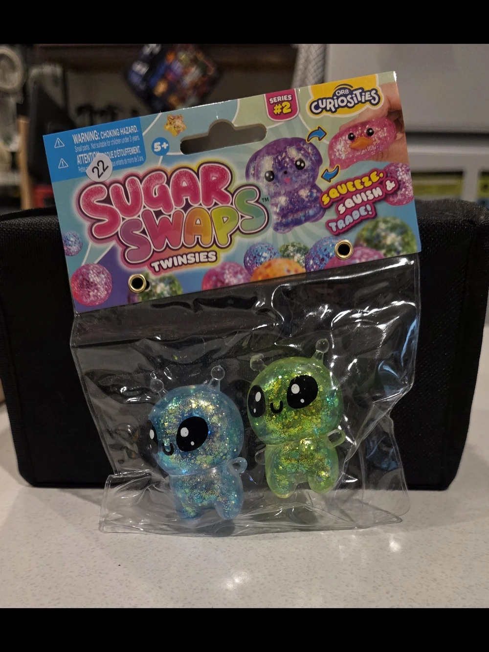 Twinsies Glitter Sugar Swaps Set - Blue & Green